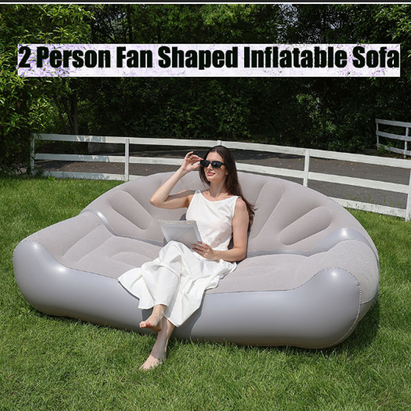 Fan Shaped Inflatable Sofa 2 P - đánh giá và giá Bed Outdoor Camping