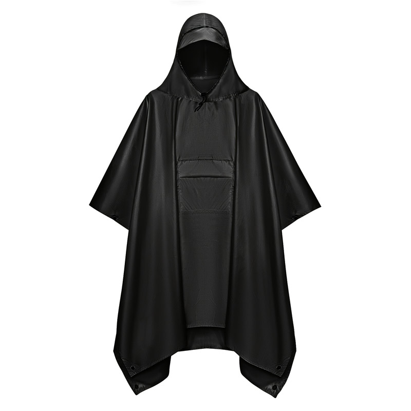 3 in 1 Multifunctional Tactica - đánh giá và giá Camping Rain Poncho
